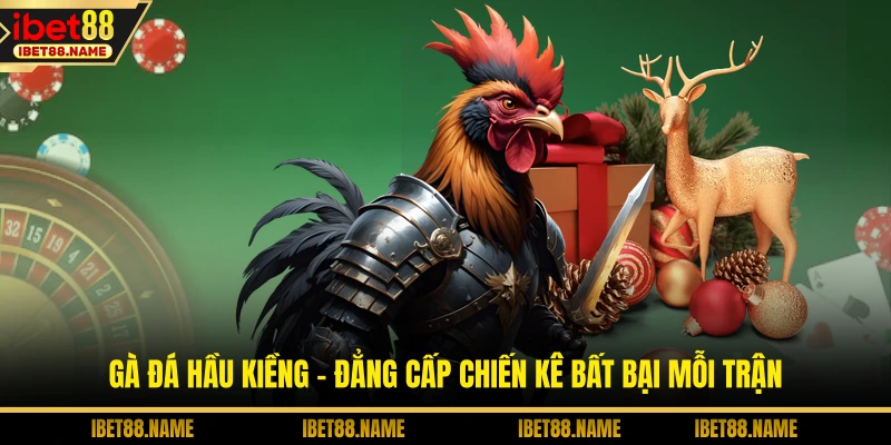 Gà Đá Hầu Kiềng - Đẳng Cấp Chiến Kê Bất Bại Mỗi Trận
