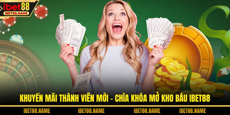 Khuyến Mãi Thành Viên Mới - Chìa Khóa Mở Kho Báu IBET88