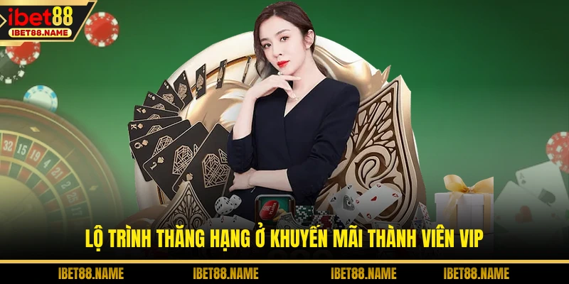 Lộ trình thăng hạng ở khuyến mãi thành viên VIP