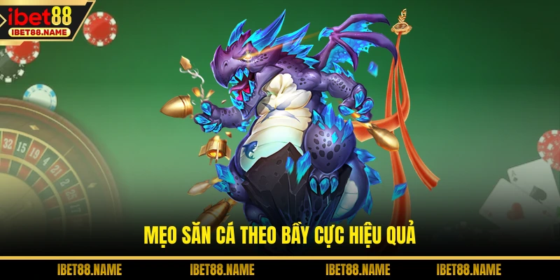 Mẹo săn cá theo bầy cực hiệu quả