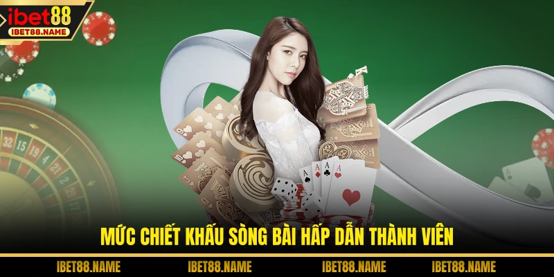 Mức chiết khấu sòng bài hấp dẫn thành viên