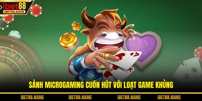 Sảnh Microgaming cuốn hút với loạt game khủng